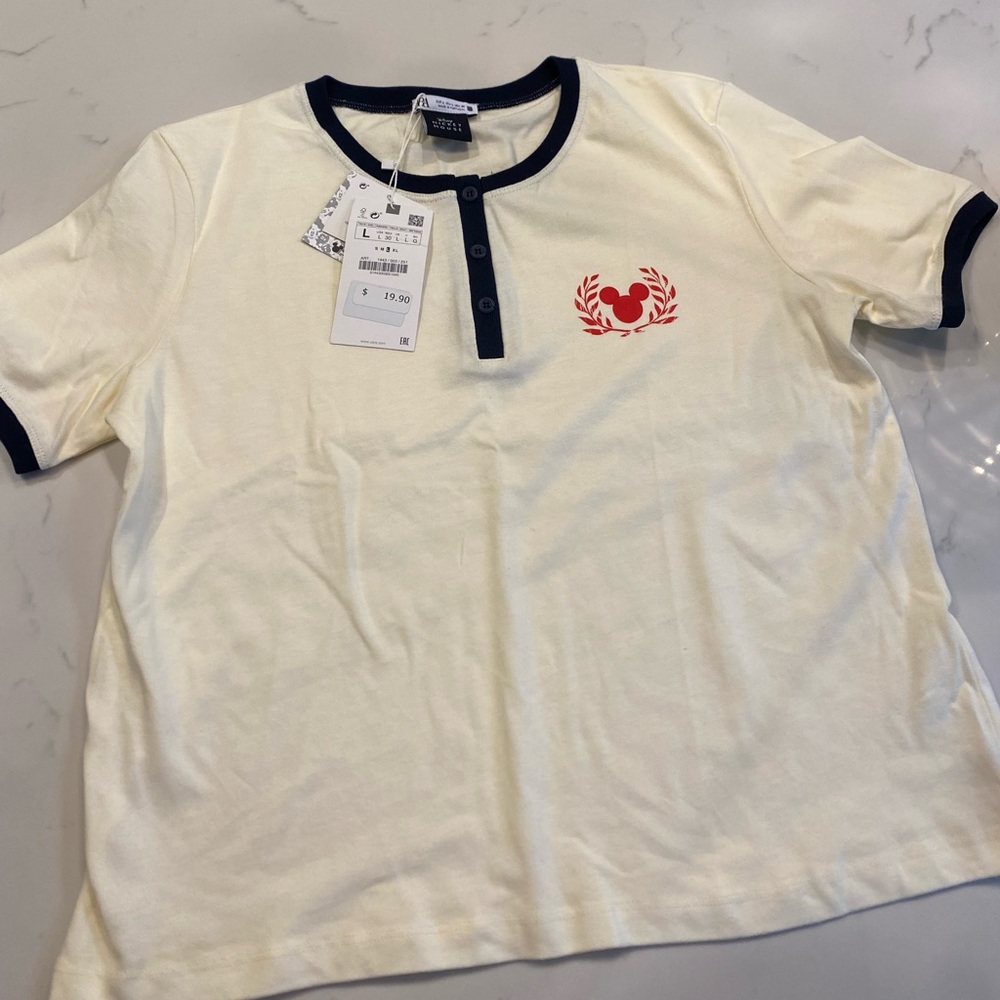 Women’s Mickey Mouse Tshirt Zara